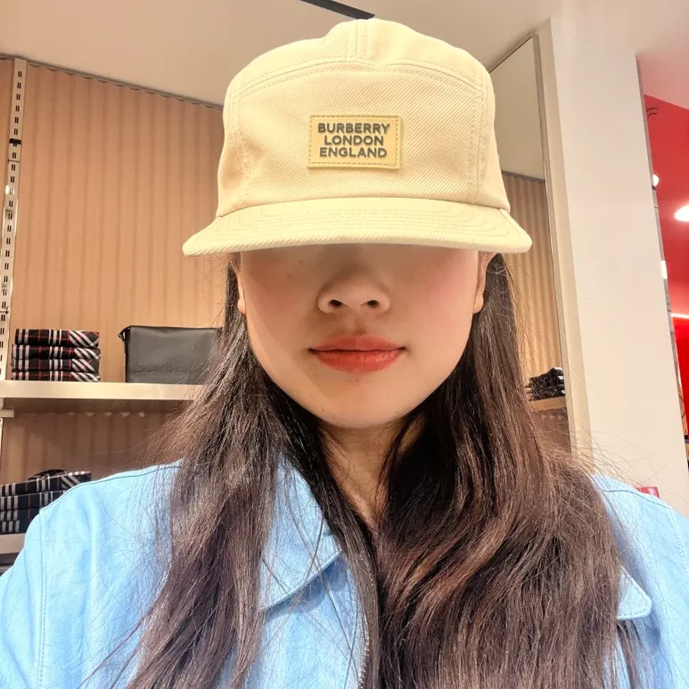 Mũ Burberry Cotton Baseball ‘Beige’ 80302091 - Ảnh 2