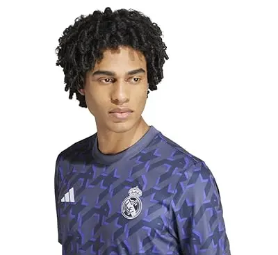 Áo Adidas Real Madrid Pre-Match Jersey ‘Shadow Navy’ IQ0544 - Ảnh 4