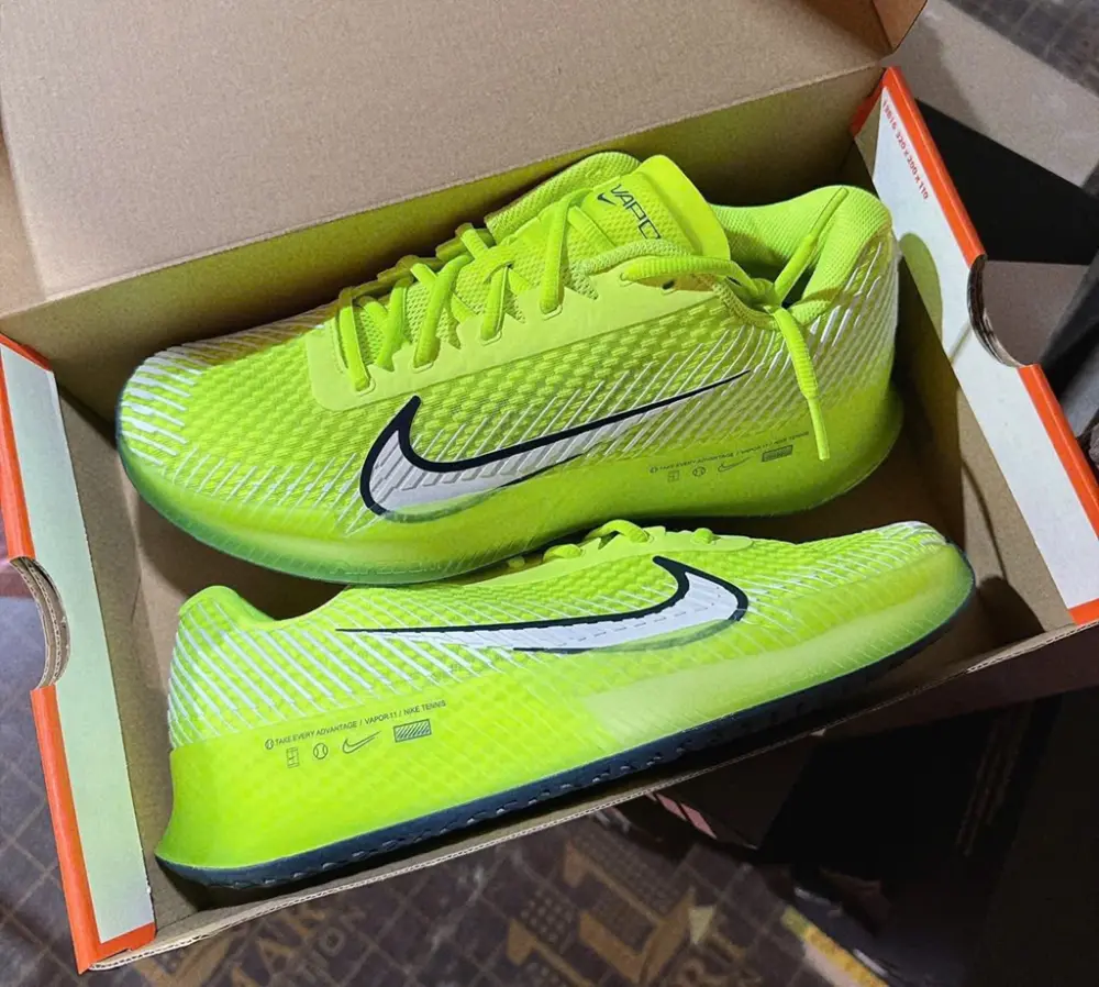 Giày Nike Court Air Zoom Vapor 11 'Volt' DR6966-700 - Ảnh 3