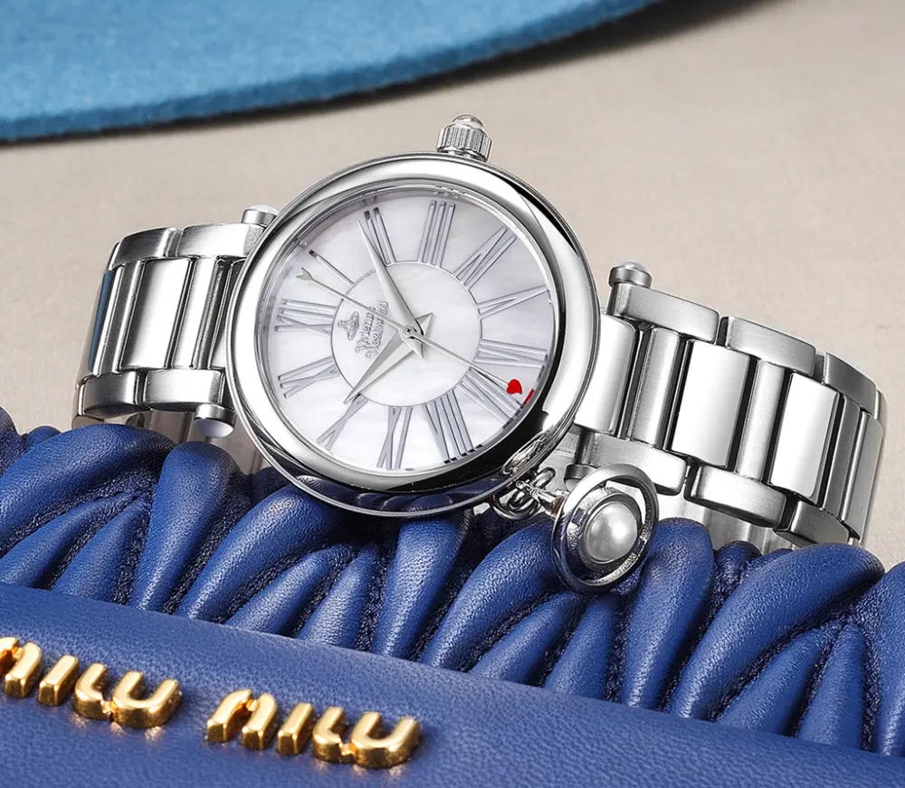 Đồng Hồ Vivienne Westwood ‘White’ DWVV006PSLSL - Ảnh 4