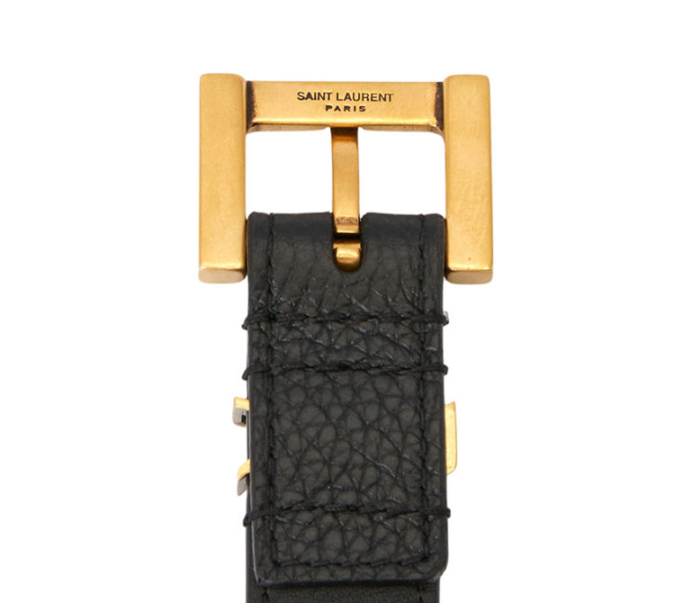 Thắt Lưng Saint Laurent Monogram Casual ‘Black’ 612616-DTI0W-1000 - Ảnh 2