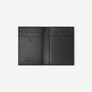 Alternative view of Ví Burberry Check Folding Card Case ‘Shadow’ 80984561