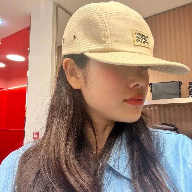 Mũ Burberry Cotton Baseball ‘Beige’ 80302091 - Ảnh 3