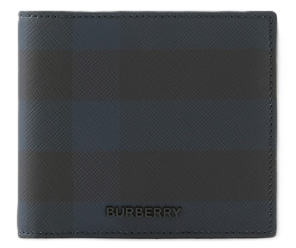 Ví Burberry Check Bifold Coin Wallet ‘Navy’ 80732841