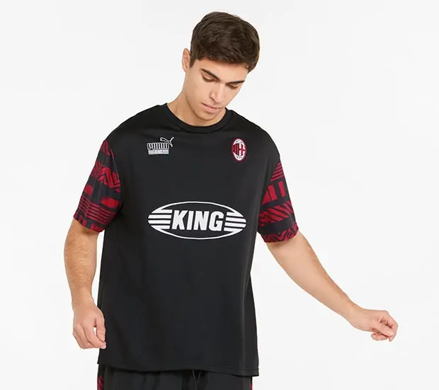 Alternative view of Áo Puma AC Milan Heritage Jersey 765093-01
