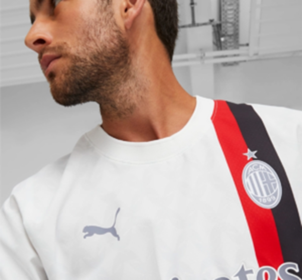 Áo Puma AC Milan Away Jersey Logo ‘White’ 770390-02 - Ảnh 3