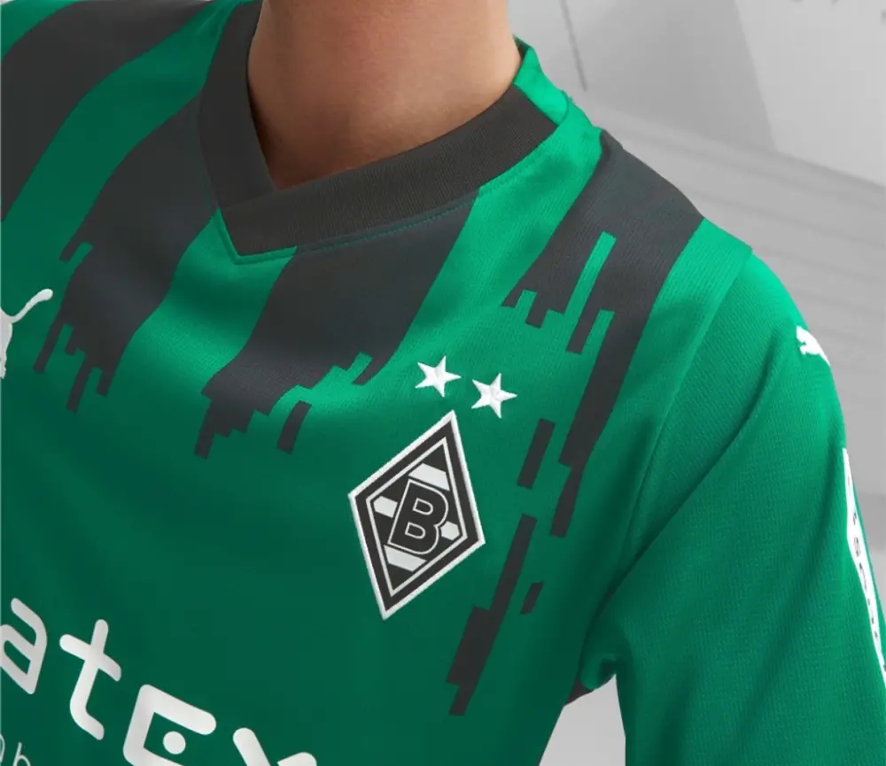 Áo Puma 2023-24 Borussia Monchengladbach Away Shirt 'Green' 770559-03 - Ảnh 3