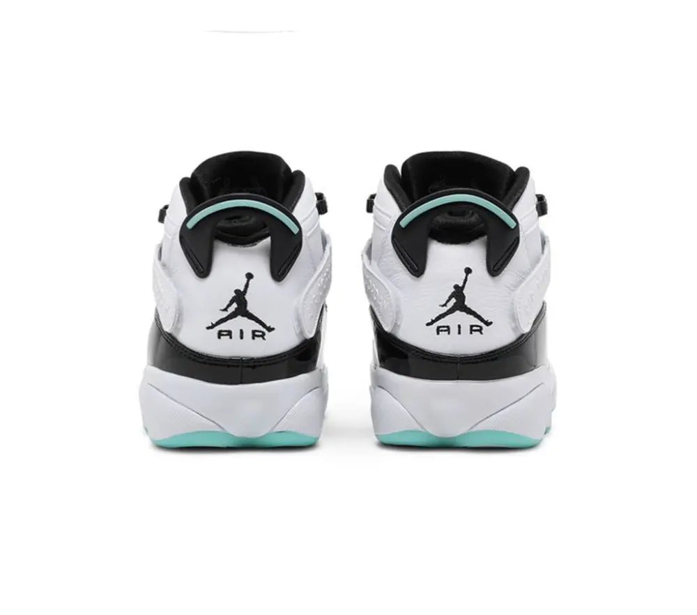 Giày Nike Air Jordan 6 Rings 'White Tropical Twist Black' 322992-115 - Ảnh 4