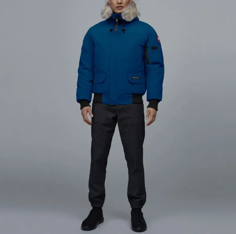 Alternative view of Áo Canada Goose Chilliwack ‘Blue’ 7999M-805