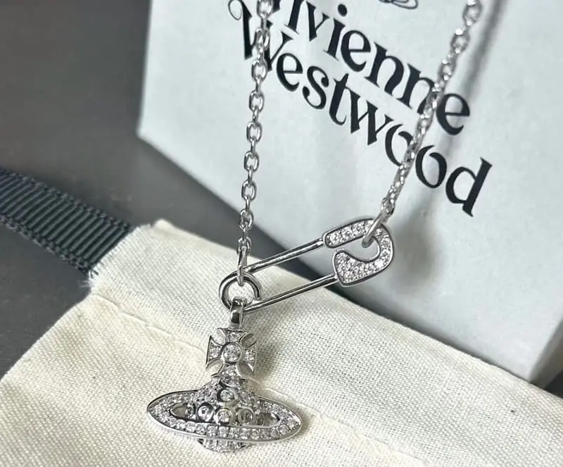 Dây Chuyền Vivienne Westwood Lucrece ‘Silver’ 6302029102P102P102 - Ảnh 6