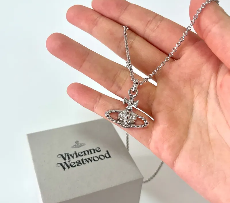 Dây Chuyền Vivienne Westwood My Mayfair ‘Silver’ 63020052-W110-MY - Ảnh 7