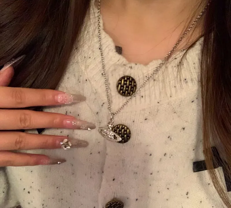 Dây Chuyền Vivienne Westwood My Mayfair ‘Silver’ 63020052-W110-MY - Ảnh 6