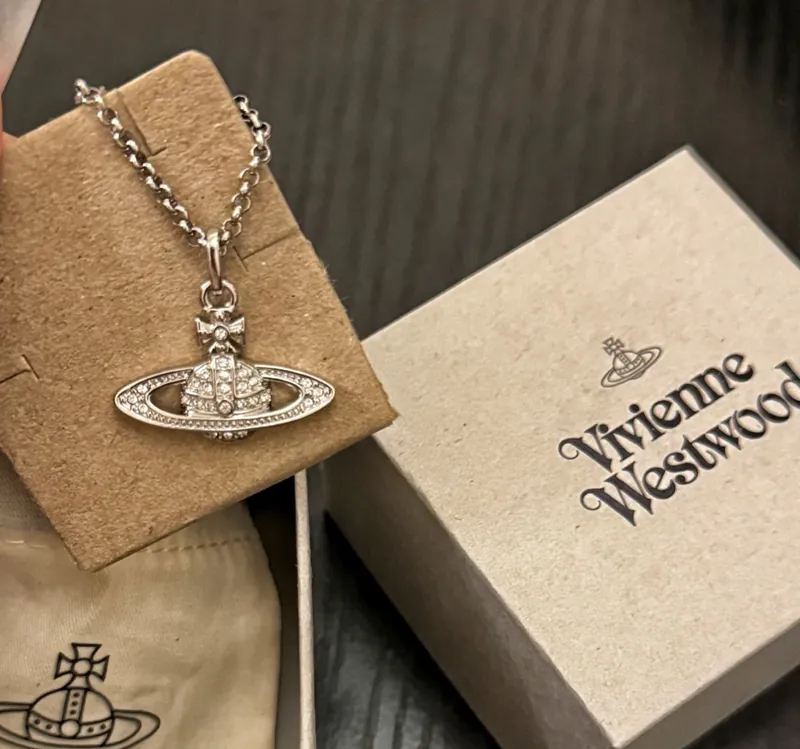 Dây Chuyền Vivienne Westwood My Mayfair ‘Silver’ 63020052-W110-MY - Ảnh 5