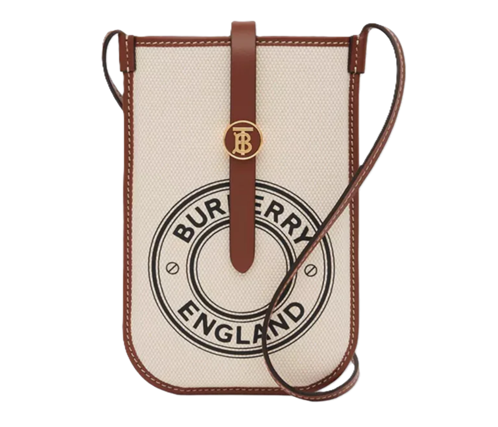 Túi Burberry Logo Graphic Canvas Phone Case ‘Beige’ 80266091