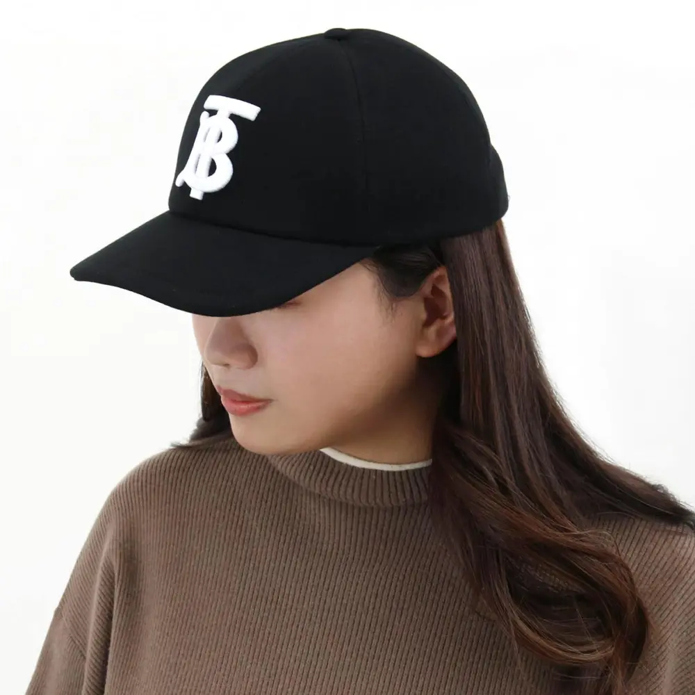 Alternative view of Mũ Burberry Monogram Motif Cotton ‘Black’ 8038141