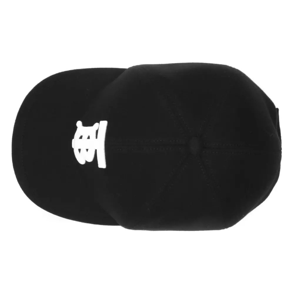 Mũ Burberry Monogram Motif Cotton ‘Black’ 8038141 - Ảnh 4
