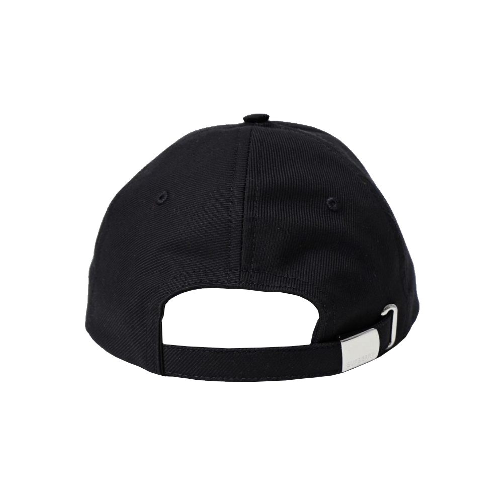 Mũ Burberry Letter Printed Duckbill Cap ‘Black’ 80576251 - Ảnh 6