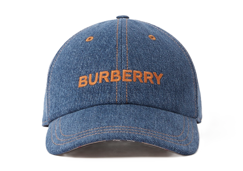 Mũ Burberry Embroidered Logo ‘Denim’ 80707661