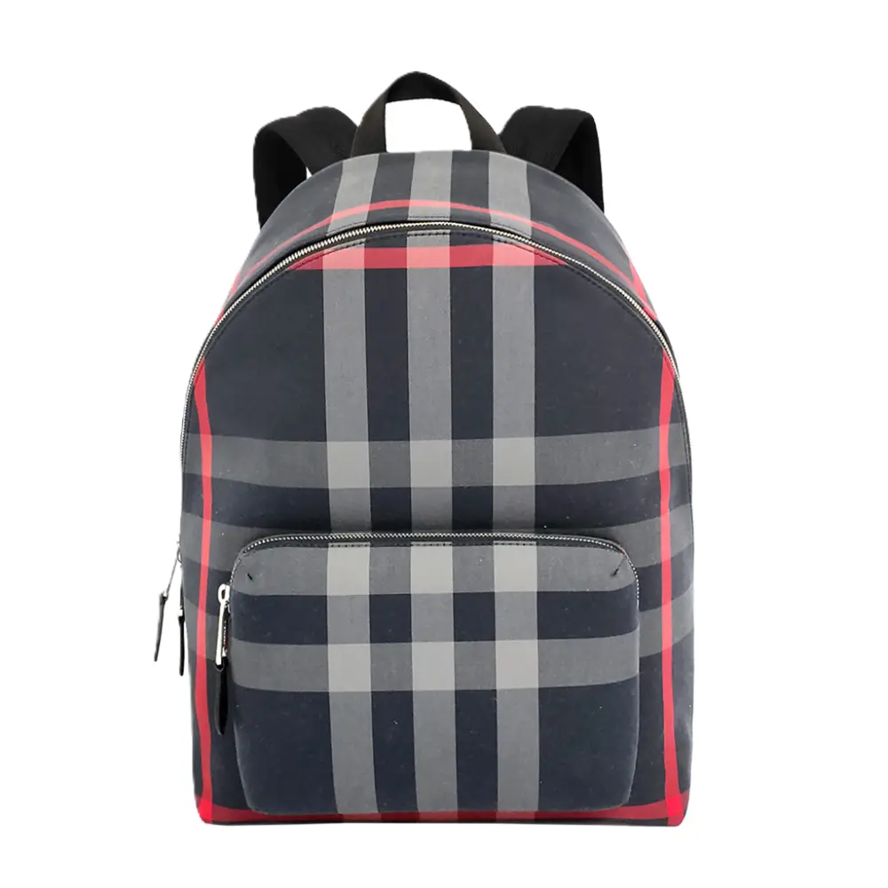 Balo Burberry Jeff Check Backpack ‘Grey’ 80840571