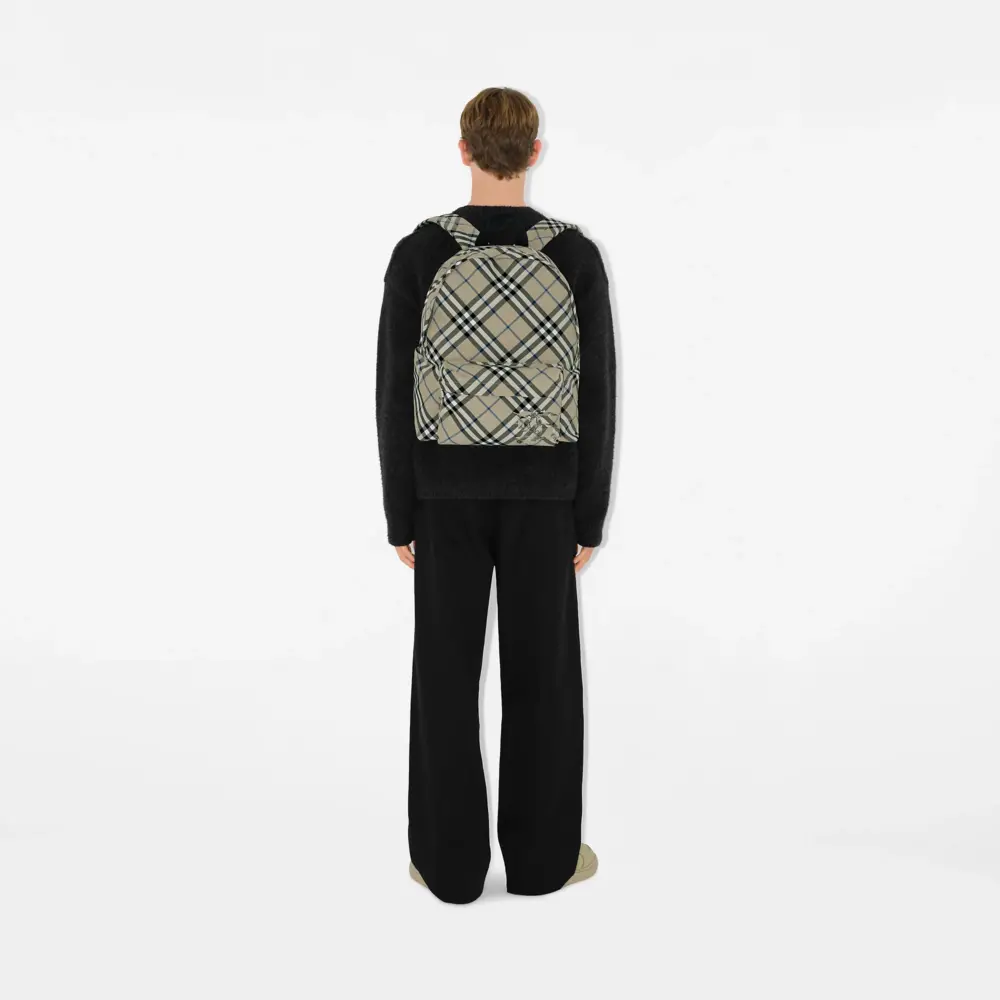 Alternative view of Balo Burberry Check Backpack ‘Lichen’ 80913331