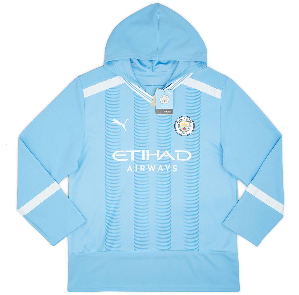 Áo Puma Manchester City 23/24 Oversize Winter Hooded ‘Blue’ 774346-01