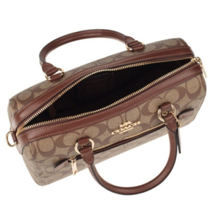 Alternative view of Túi Coach Rowan Signature Handbag ‘Brown’ 83607-IME74
