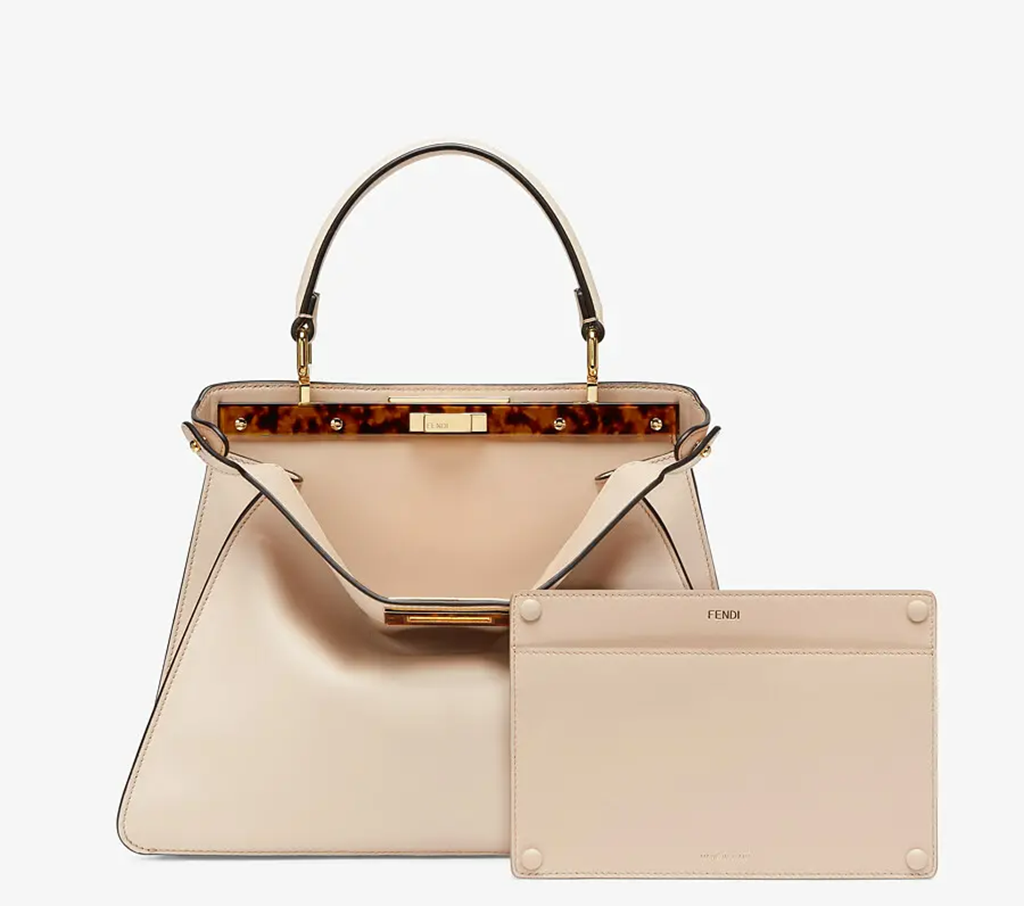 Túi Fendi Peekaboo Issue Medium Leather Bag ‘Pink’ 8BN321-AF2J-F1BA9 - Ảnh 3