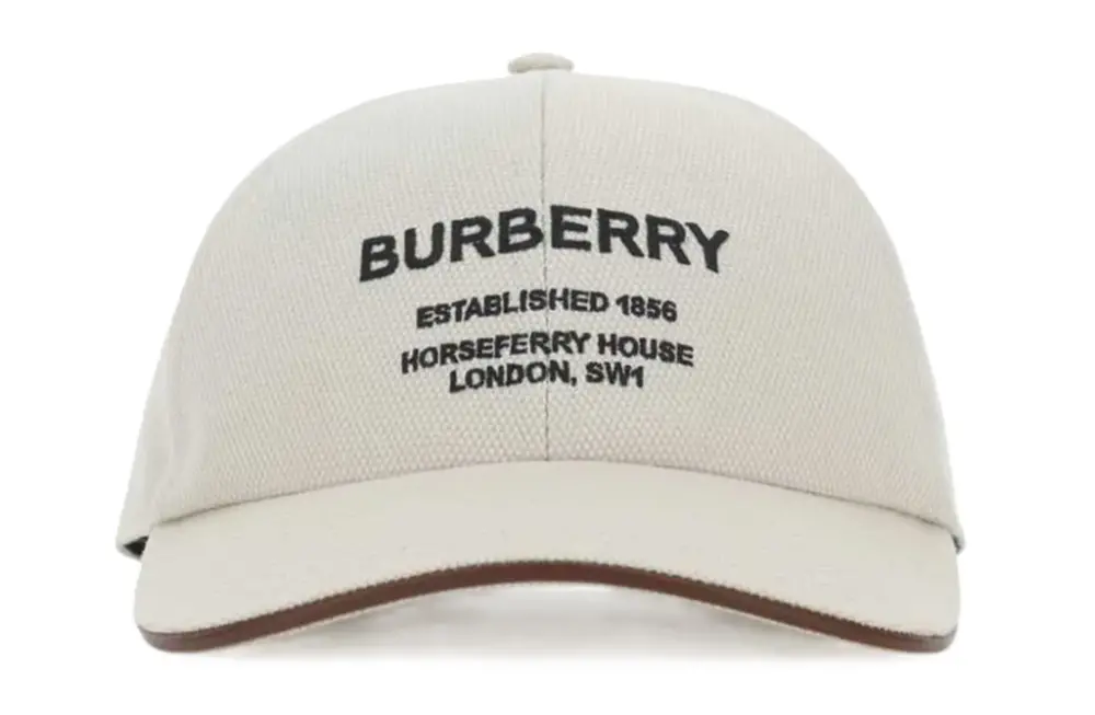 Mũ Burberry Women’s Horseferry Motif Cotton ‘Natural’ 80680371