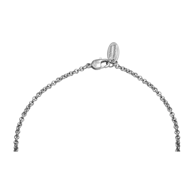 Vòng Cổ Vivienne Westwood Petite ‘Silver’ 6302022502P186 - Ảnh 3
