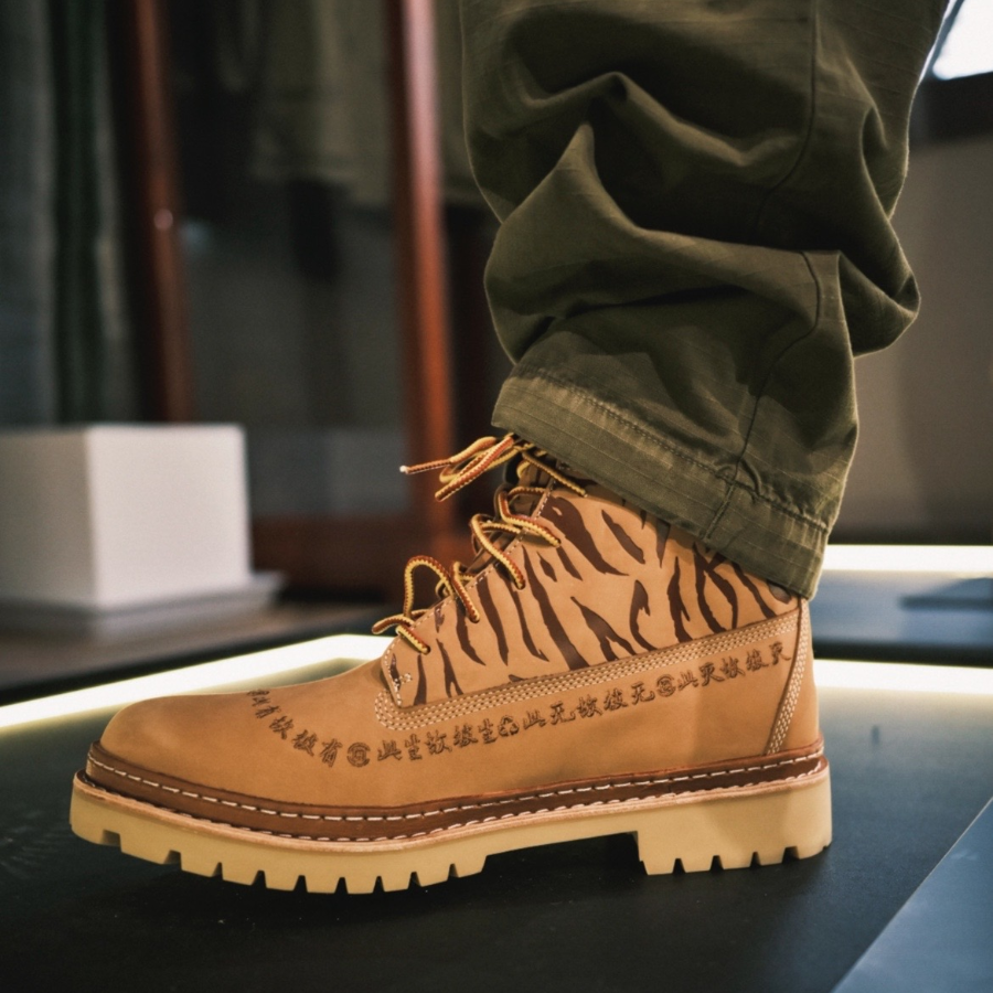 Giày Timberland Future73 x CLOT ‘Wheat’ A66HY - Ảnh 5