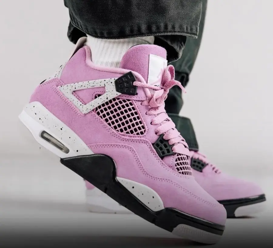 Giày Nike Wmns Air Jordan 4 Retro ‘Orchid’ AQ9129-501 - Ảnh 5