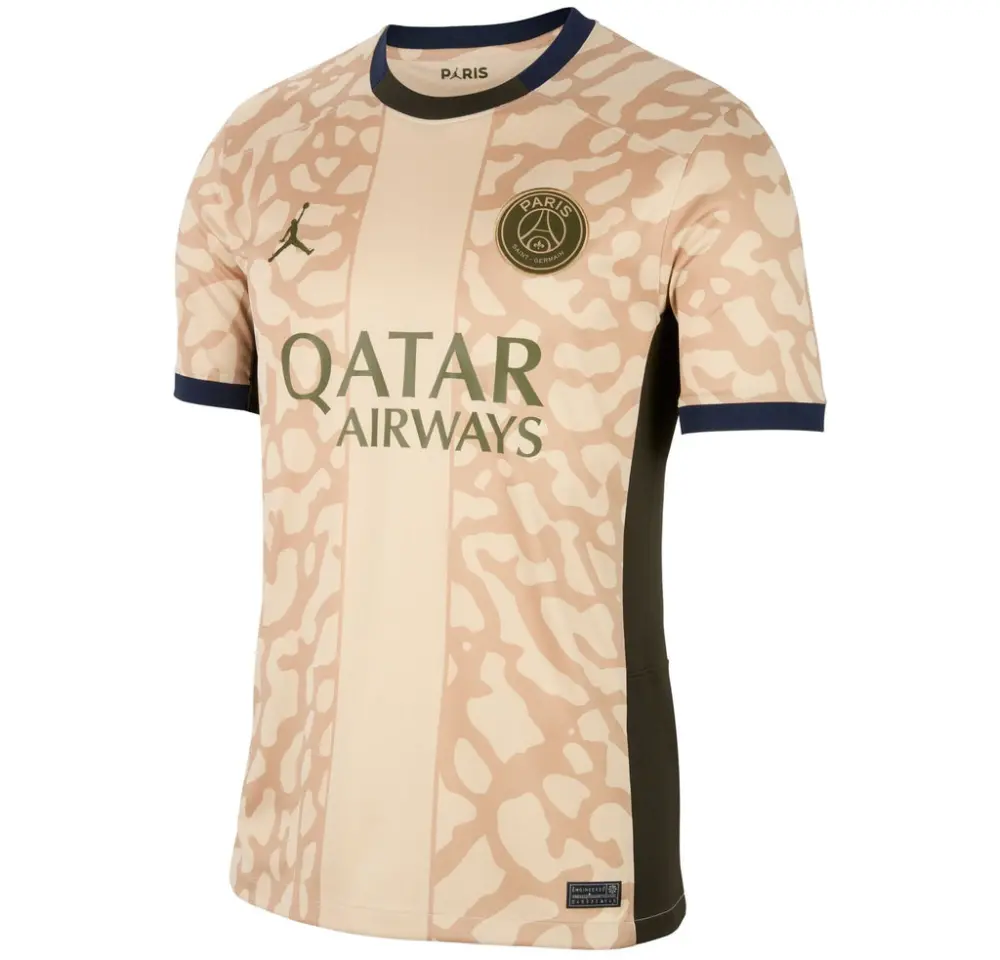 Áo Nike Paris Saint-Germain 23/24 Match Fourth Jersey ‘Beige’ FD6503-201