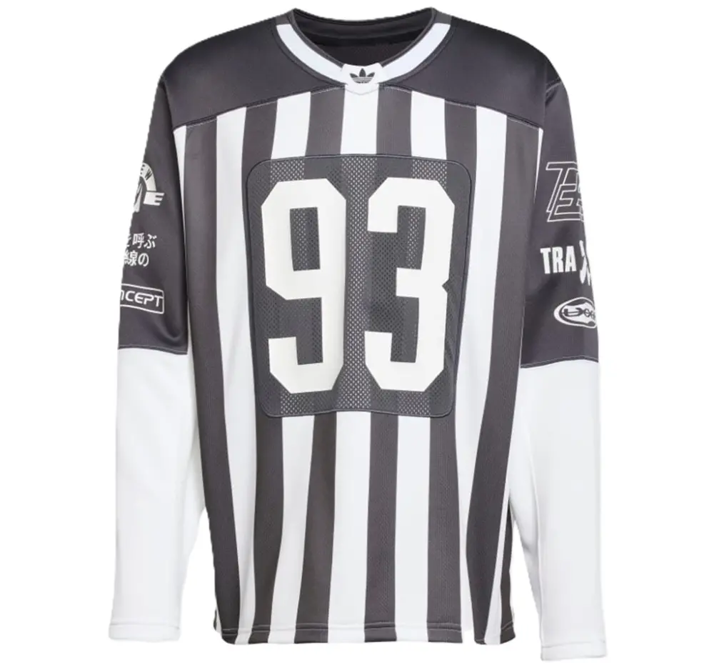 Áo Adidas Adilenium Season 2 Team ’93 Long Sleeve Jersey ‘Black White’ JM4943