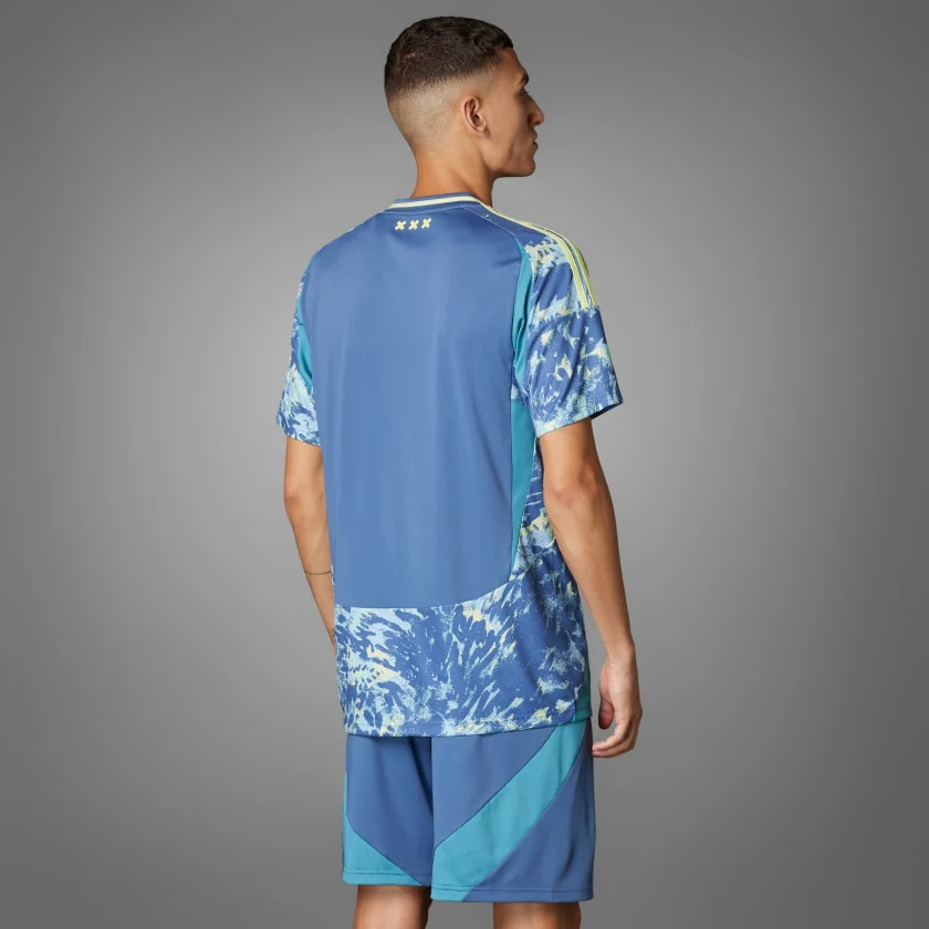 Áo Adidas Ajax 24/25 Away Jersey ‘Blue’ IT6162 - Ảnh 4