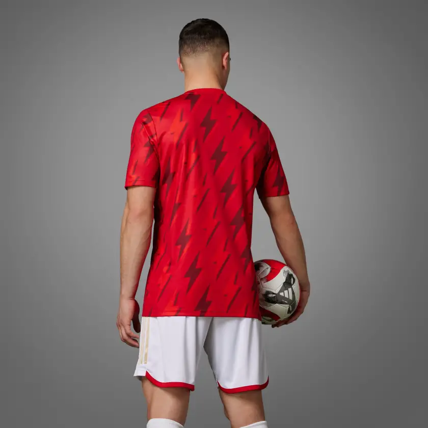 Áo Adidas Arsenal FC 23/24 Pre-Match Jersey ‘Red’ HZ2193 - Ảnh 4