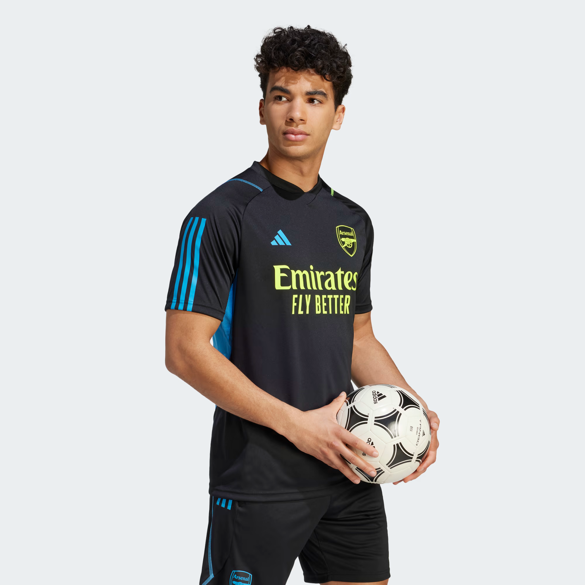 Áo Adidas Arsenal Tiro 23 Training Jersey ‘Black’ HZ2181 - Ảnh 2