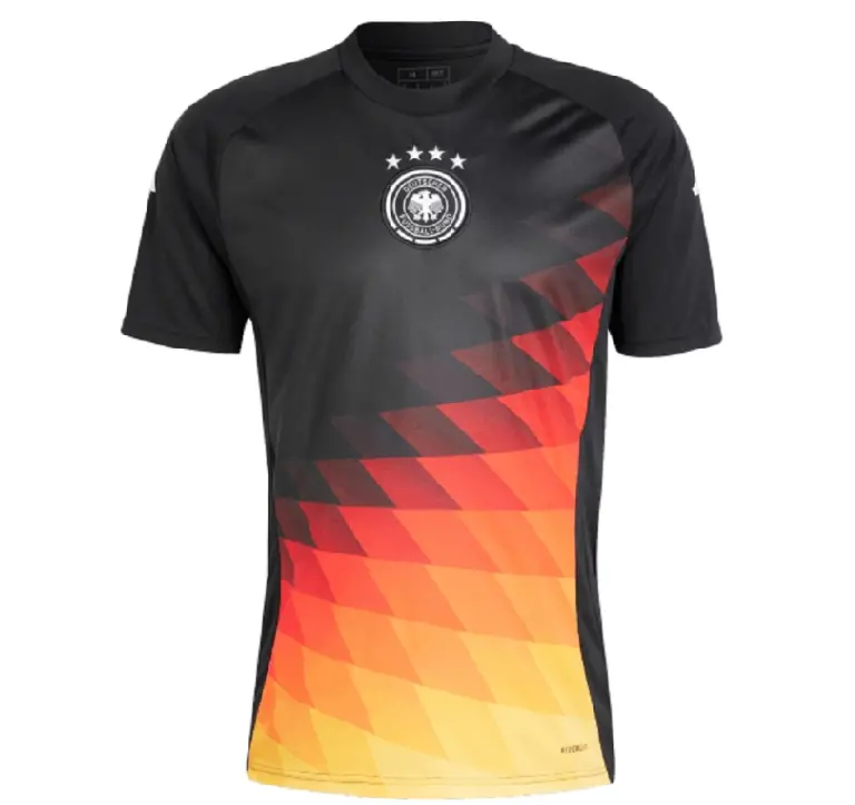 Áo Adidas Germany Pre Match Jersey 2024 ‘Black’ IW7956