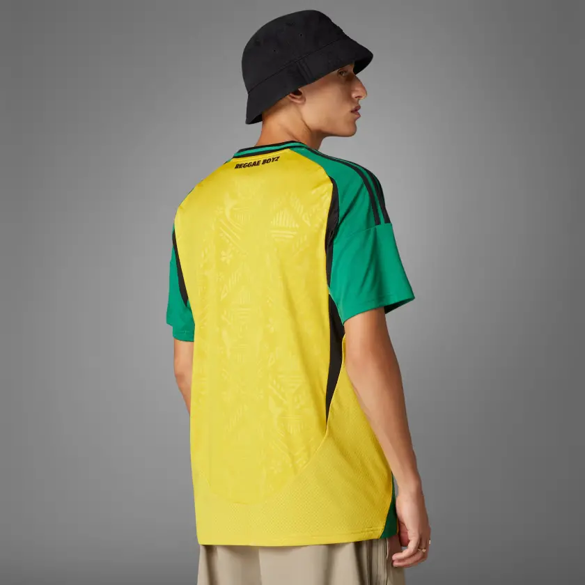 Áo Adidas Jamaica Home Jersey 2024 ‘Hazy Yellow’ IT8541 - Ảnh 3