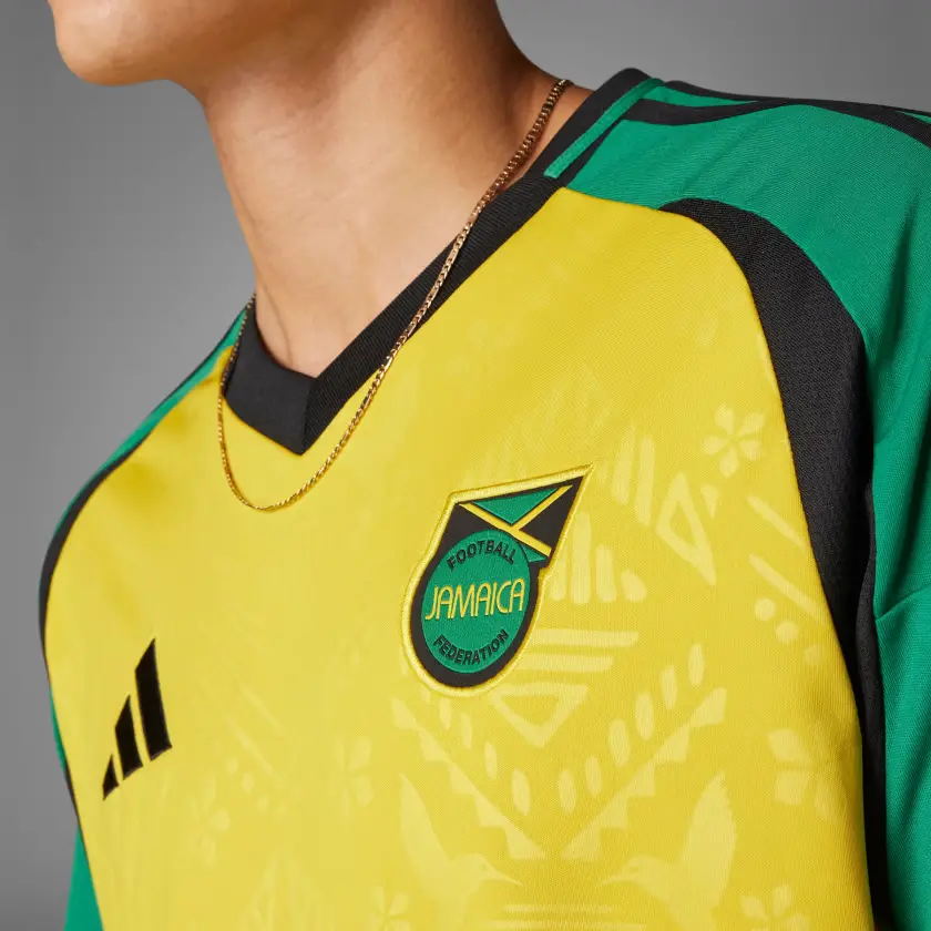 Áo Adidas Jamaica Home Jersey 2024 ‘Hazy Yellow’ IT8541 - Ảnh 4