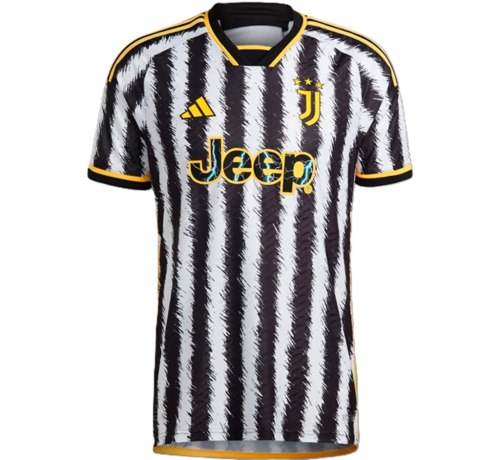Áo Adidas Juventus 23/24 Home Jersey ‘Black White’ HR8248