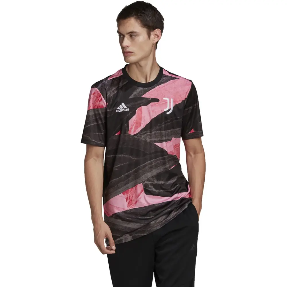 Áo Adidas Juventus Pre-Match Jersey ‘Black Pink’ FR4236 - Ảnh 4