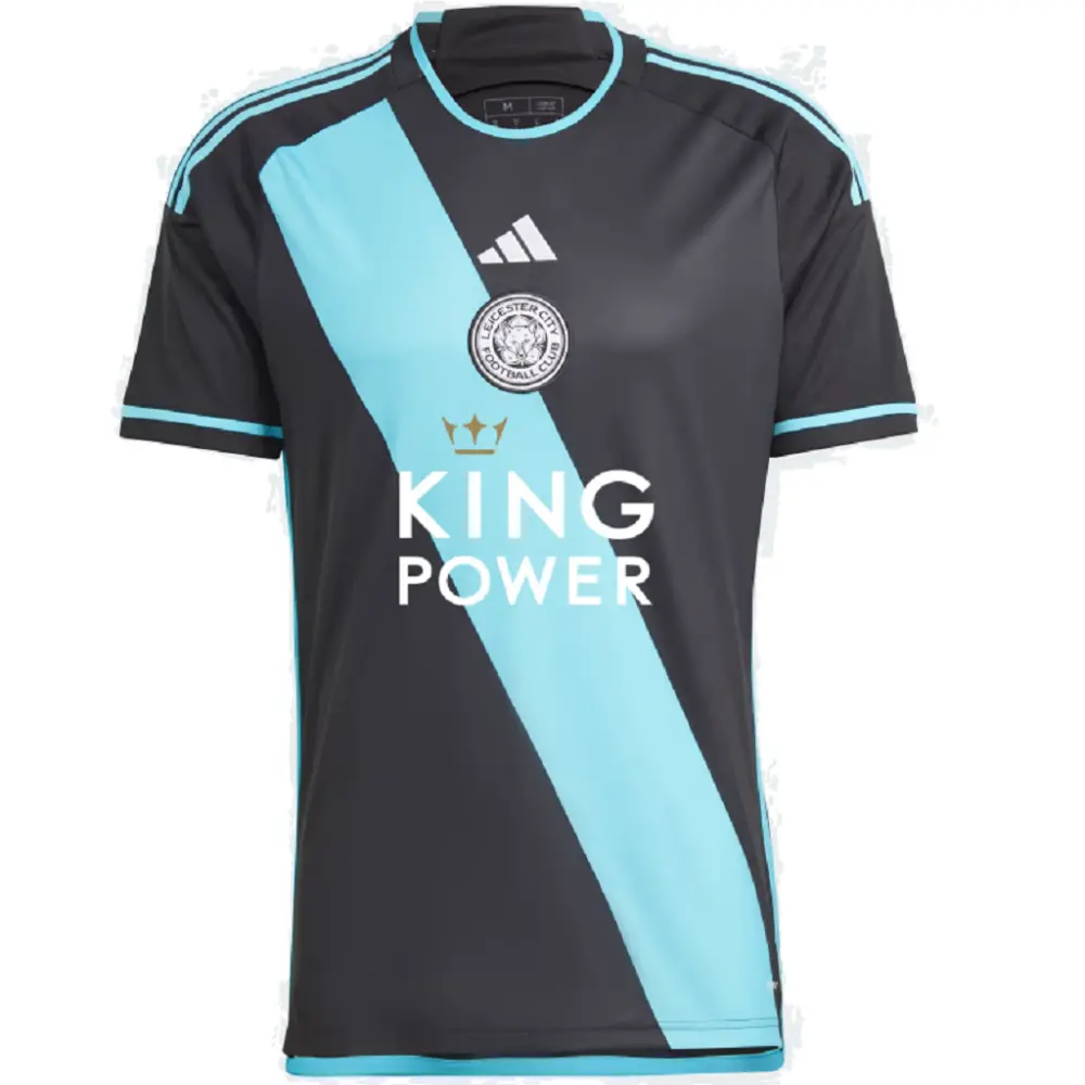 Áo Adidas Leicester City FC 23/24 Away Jersey ‘Black’ IR0060