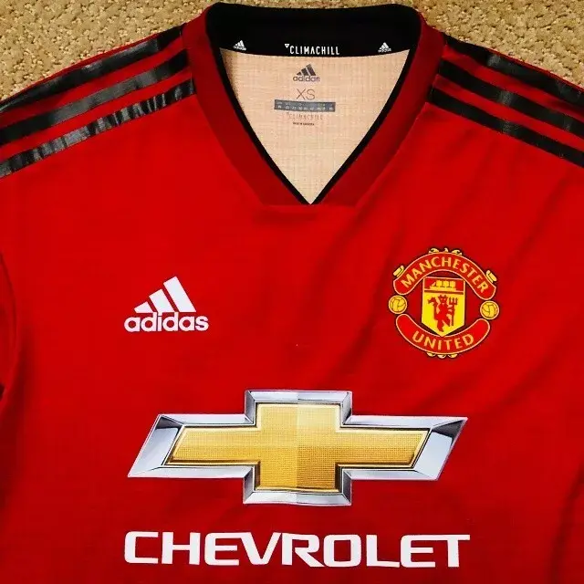 Alternative view of Áo Adidas Manchester United 2019 Jersey ‘Red’ CG0037