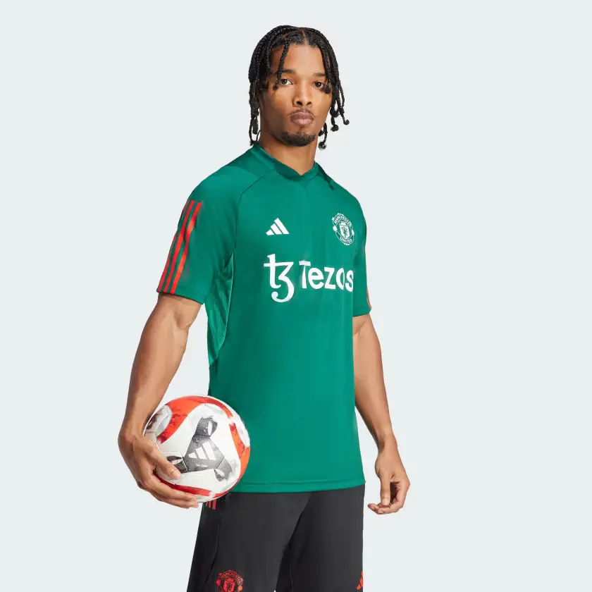 Áo Adidas Manchester United Tiro 23 Jersey ‘Green’ IQ1527 - Ảnh 4