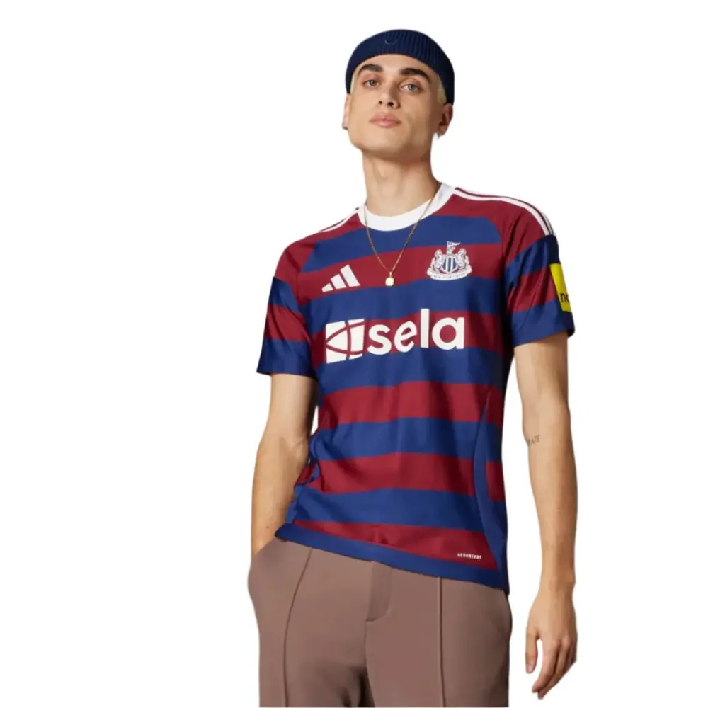 Áo Adidas Newcastle United FC 24/25 Away Jersey ‘Red’ IW0382 - Ảnh 4