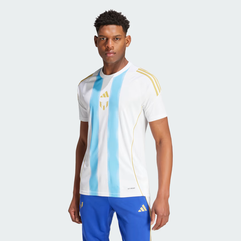 Áo Adidas Pitch 2 Street Messi Training Jersey ‘White’ IS6466 - Ảnh 3