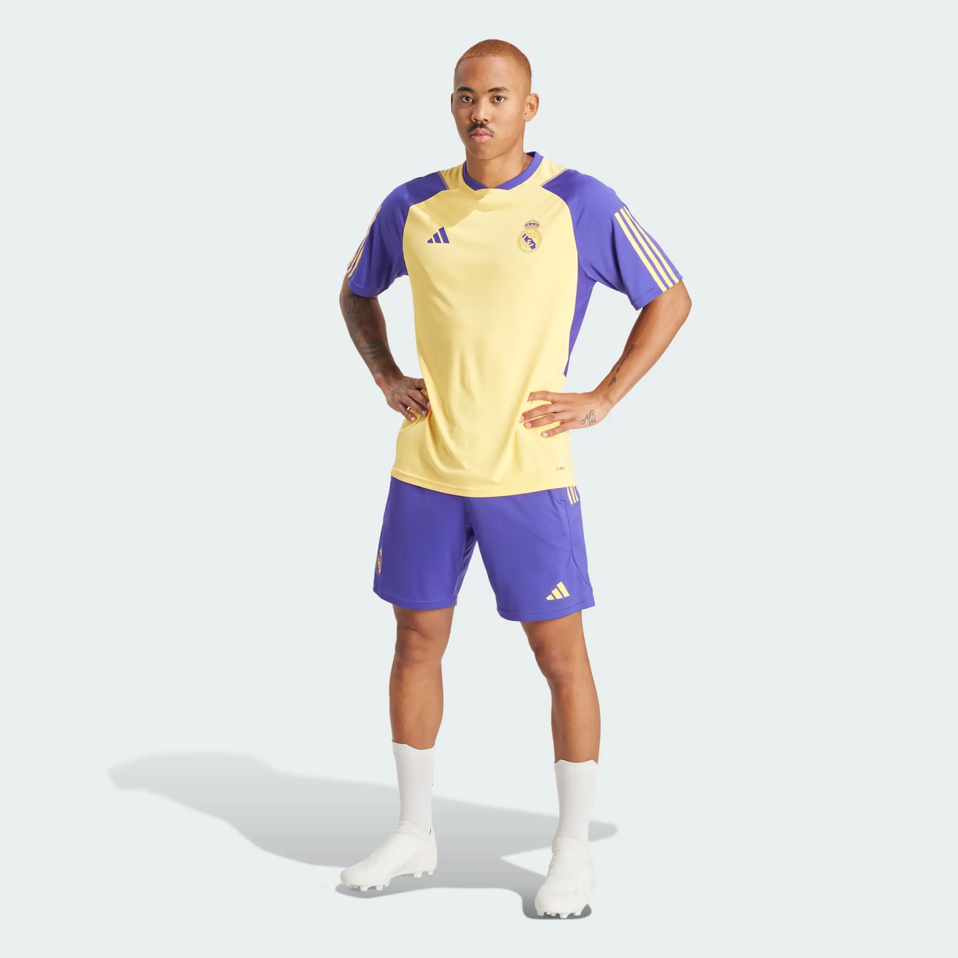 Áo Adidas Real Madrid Tiro 23 Jersey ‘Orange Blue’ IQ0547 - Ảnh 4