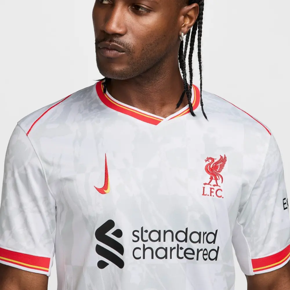 Alternative view of Áo Nike Liverpool 3rd Jersey 24/25 ‘White’ FQ2030-101
