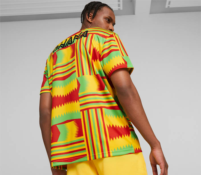 Áo Puma Ghana Jersey Men ‘Yellow’ 772464-08 - Ảnh 3