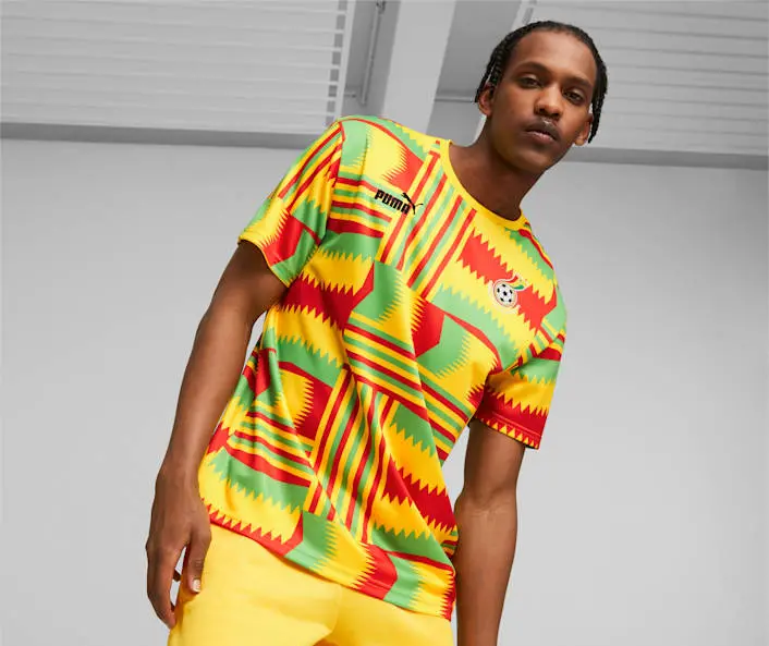 Alternative view of Áo Puma Ghana Jersey Men ‘Yellow’ 772464-08